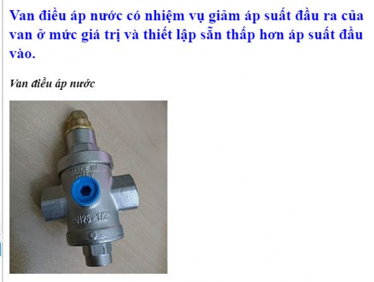 Phao cơ bồn nước Phao cơ bồn nước