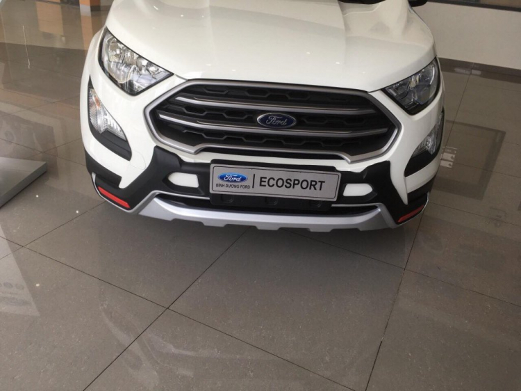 Lắp ốp cản trước sau xe Ford Ecosport 2018