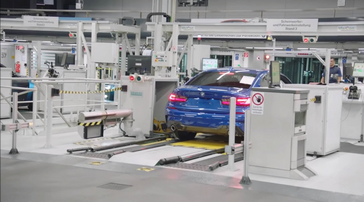 Khám phá dây chuyền sản xuất BMW 3-Series 2019 (G20) tại nhà máy ở Munich, Đức