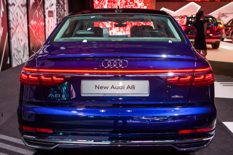 Audi mang A8L đến sự kiện Audi Brand Experience Singapore 2018