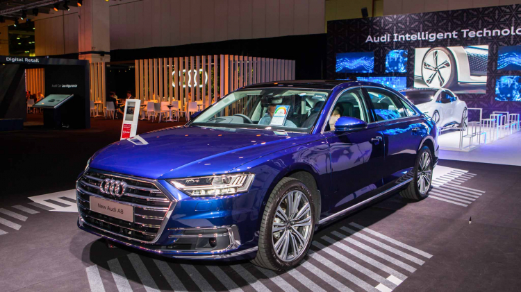 Audi mang A8L đến sự kiện Audi Brand Experience Singapore 2018