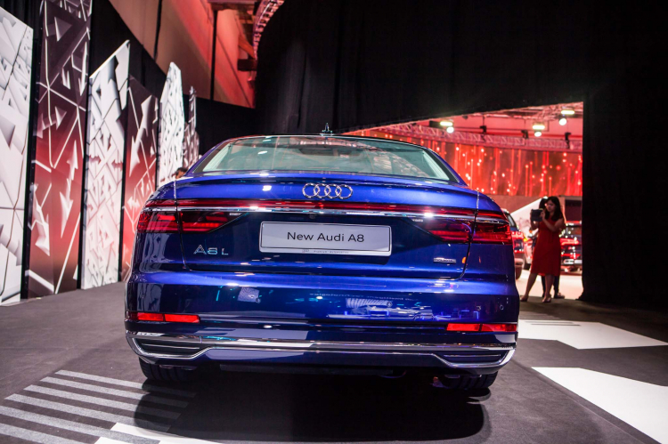 Audi mang A8L đến sự kiện Audi Brand Experience Singapore 2018