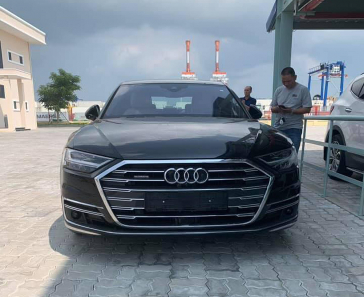 Audi A8 2019 nhập tư nhân đầu tiên về Việt Nam; giá hơn 7 tỷ đồng