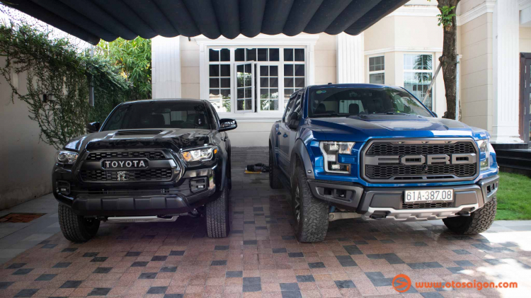 Ảnh chi tiết Toyota Tacoma TRD PRO 4x4 đầu tiên tại Việt Nam