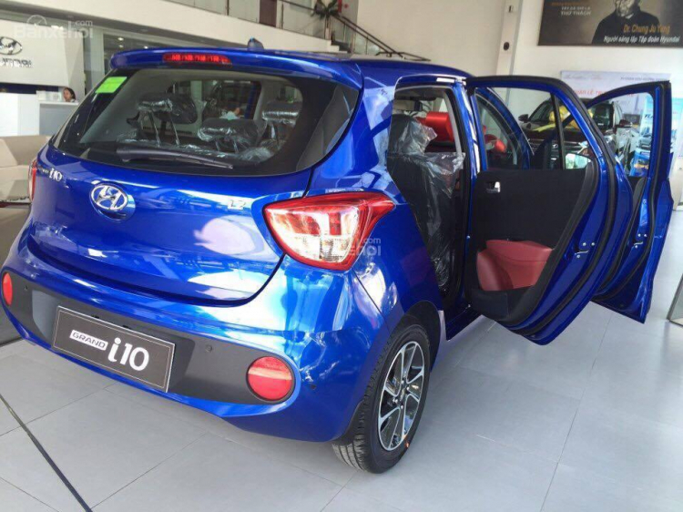 HYUNDAI GRAND I10 HB 1.2 AT MÀU XANH DƯƠNG