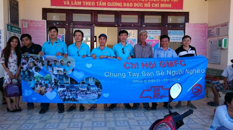 GMFC - Chương trình off từ thiện tại Phan Thiết - 22~24/11/2014 (Thứ 7, CN, Thứ 2)