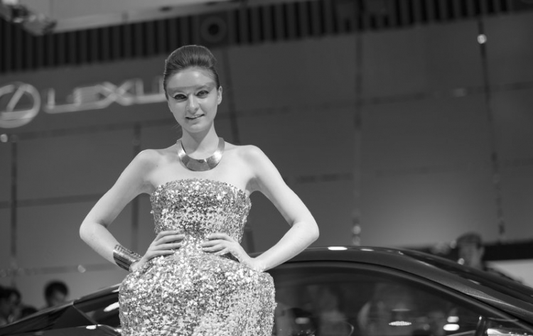 Bóng hồng tại Vietnam Motor Show 2014