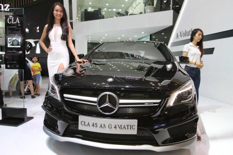 [VMS 2014] Cận cảnh Mercedes-Benz GLA45 AMG Edition 1