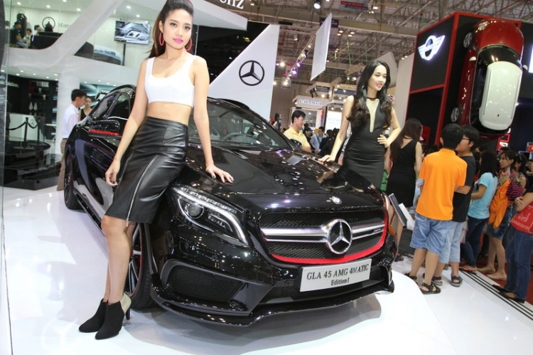 [VMS 2014] Cận cảnh Mercedes-Benz GLA45 AMG Edition 1