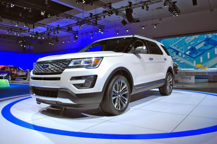 Ford đổi mới thiết kế Explorer 2016