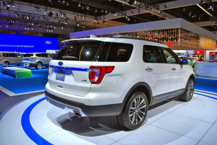 Ford đổi mới thiết kế Explorer 2016