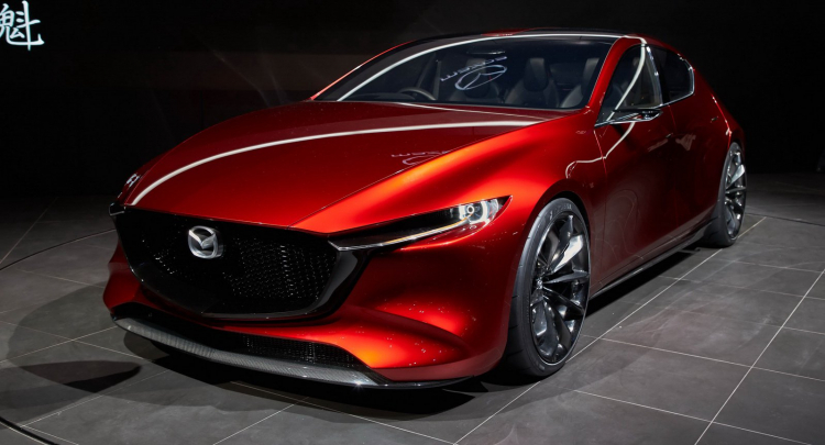 Lộ diện phác thảo chính thức của Mazda 3 2019