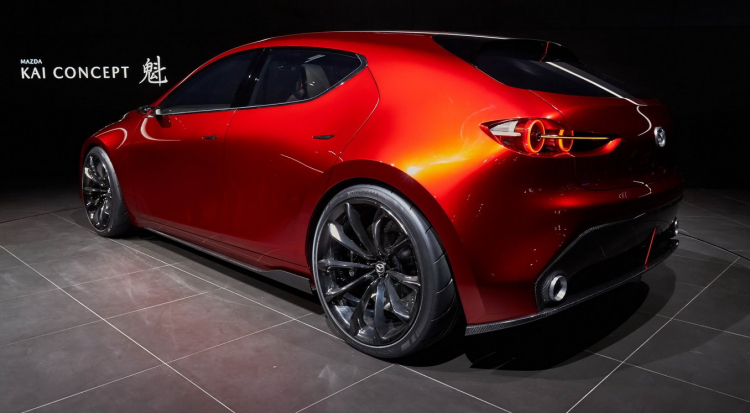 Lộ diện phác thảo chính thức của Mazda 3 2019