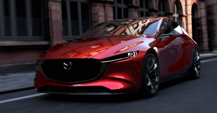 Lộ diện phác thảo chính thức của Mazda 3 2019