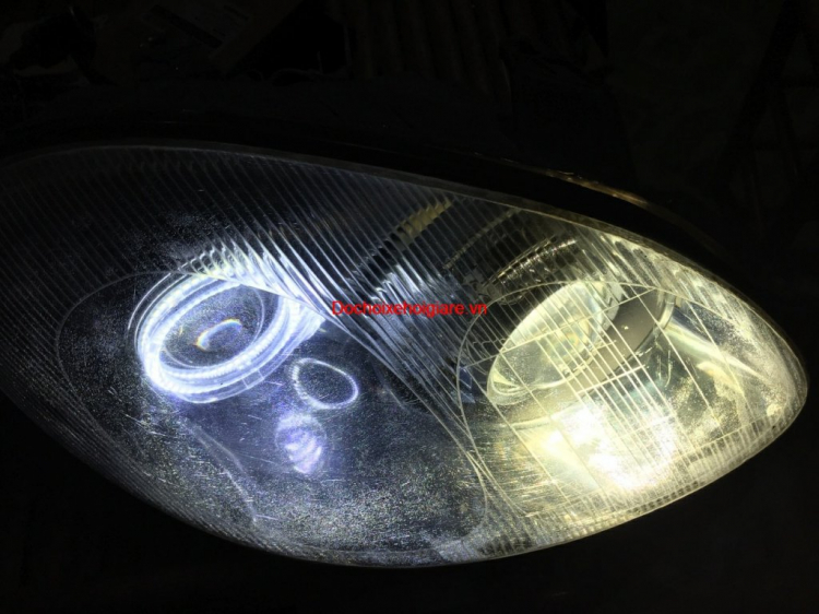 ĐÈN GẦM BI XENON LED 2 CHẾ ĐỘ CAO THẤP. ĐỘ ĐÈN PHA BI XENON