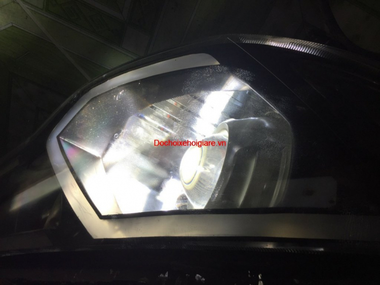 ĐÈN GẦM BI XENON LED 2 CHẾ ĐỘ CAO THẤP. ĐỘ ĐÈN PHA BI XENON