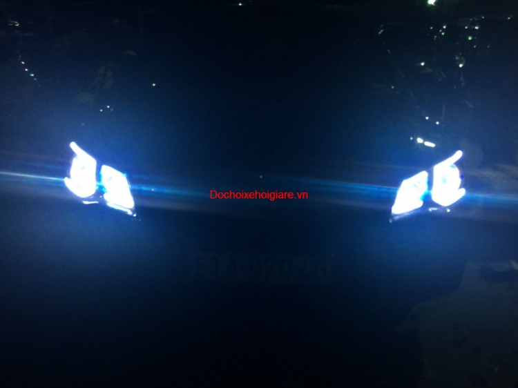 ĐÈN GẦM BI XENON LED 2 CHẾ ĐỘ CAO THẤP. ĐỘ ĐÈN PHA BI XENON