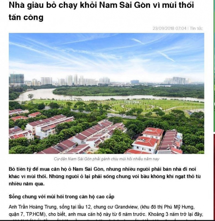 Viết cho nơi đáng sống tại sài gòn