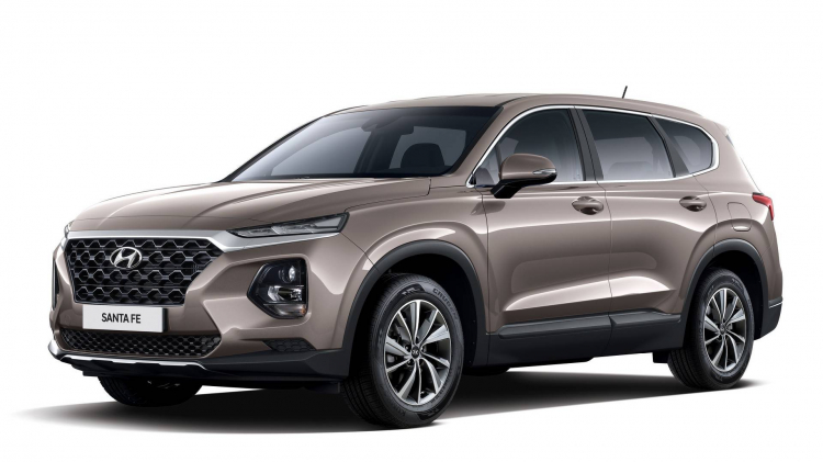 Hình ảnh chi tiết Hyundai Santa Fe 2019 mới thuộc phiên bản cao cấp tại Việt Nam