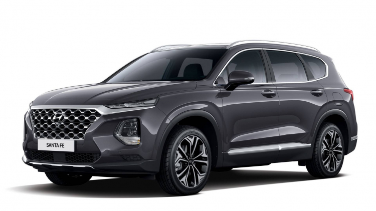 Hình ảnh chi tiết Hyundai Santa Fe 2019 mới thuộc phiên bản cao cấp tại Việt Nam