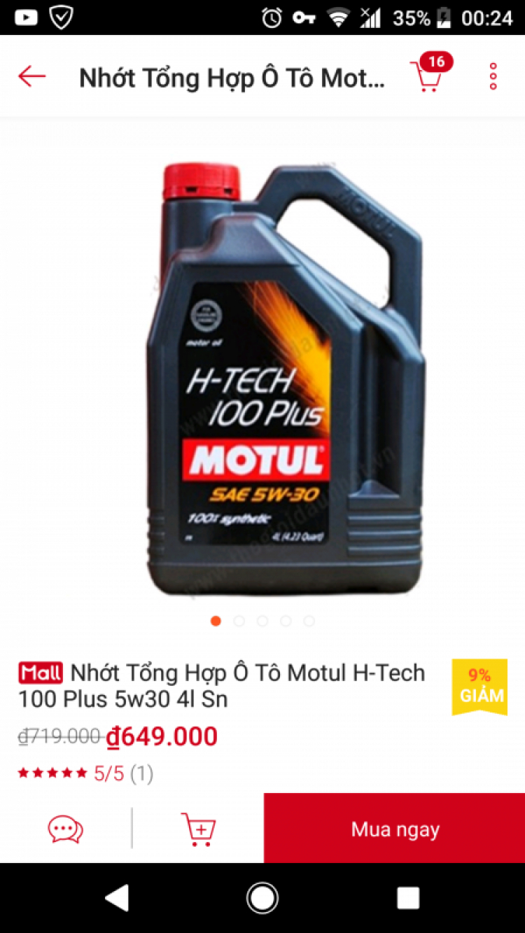 Nên chọn nhớt gì cho xe mới, Penzoil hay Mobil 1?