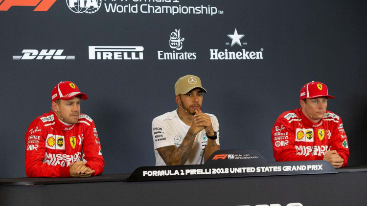 [F1 - US GP] Lewis Hamilton sẽ vô địch mùa giải 2018 nếu thắng chặng và Vettel không về nhì