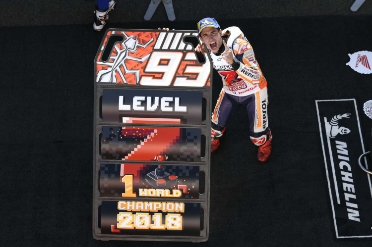 [MotoGP 2018] Marquez vô địch thế giới lần thứ 7