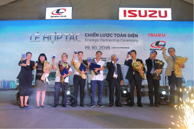Isuzu Việt Nam hợp tác chiến lược toàn diện cùng Quyền Auto