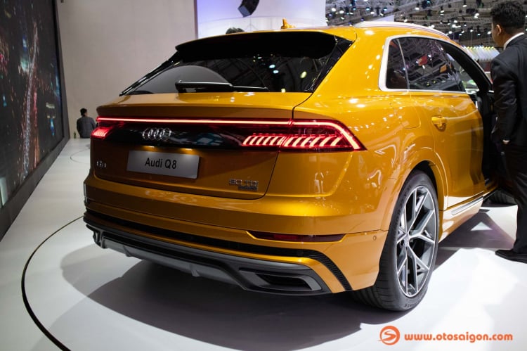 [VMS 2018] Chi tiết Audi Q8 2019 hoàn toàn mới được trưng bày tại Việt Nam