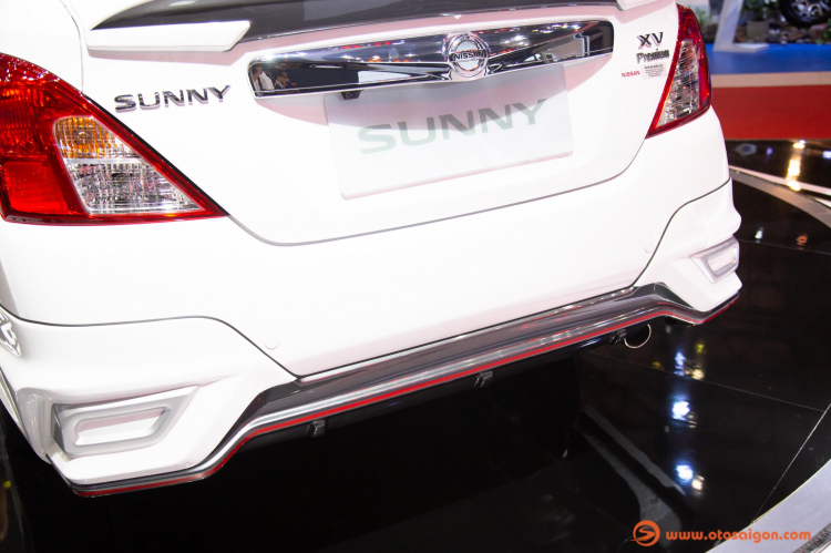 [VMS 2018] Nissan Sunny Q-Series với gói độ bodylip và một số nâng cấp nội thất; giá 568 triệu