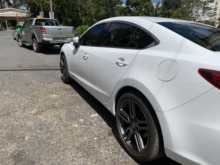 Hỏi cách đăng ký lên mâm xe 19 inch  cho Mazda 6 2016