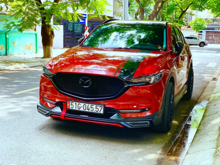 Zoom-zoom Thay lò xo - Hạ gầm Cx-5 2018 !!!