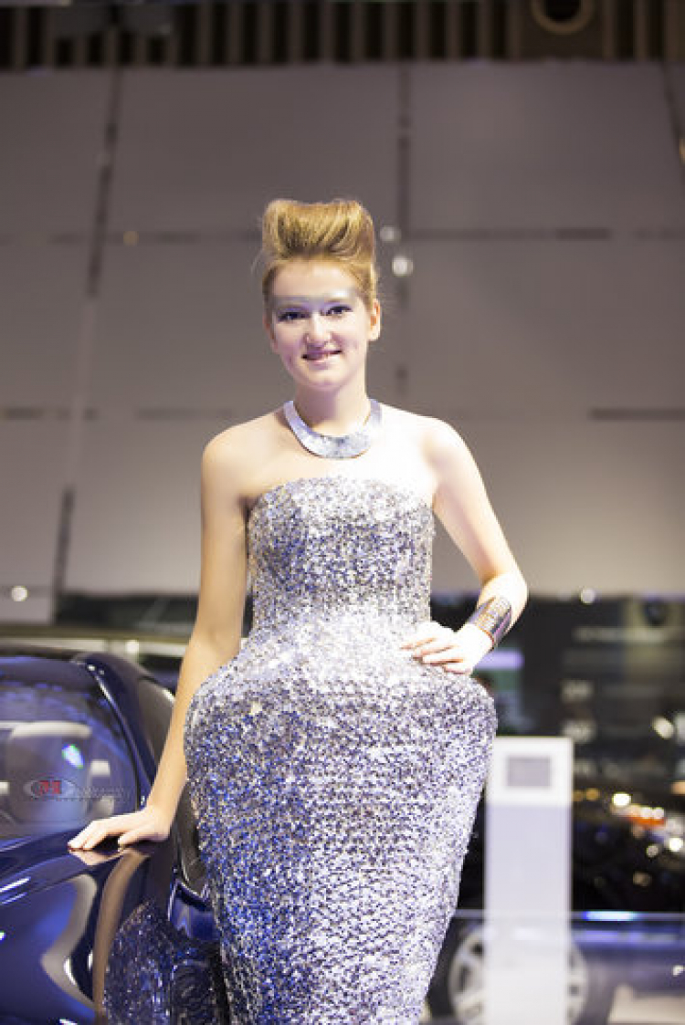 Mỹ nhân tràn ngập Vietnam Motor Show 2014