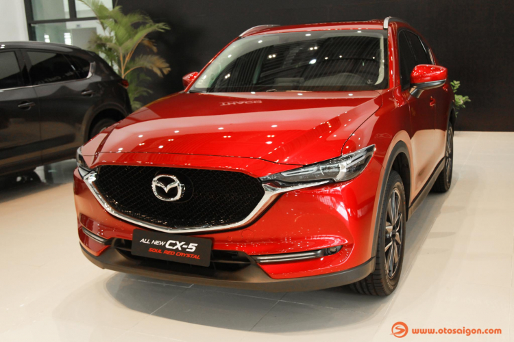 Mazda CX-5 có 3 màu mới dùng công nghệ sơn đặc biệt - chưa có giá bán