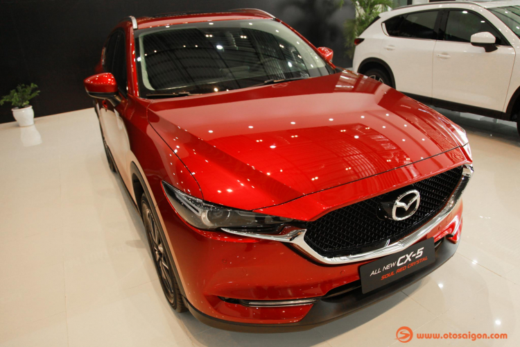 Mazda CX-5 có 3 màu mới dùng công nghệ sơn đặc biệt - chưa có giá bán Mazda CX-5 có 3 màu mới dùng công nghệ sơn đặc biệt - chưa có giá bán