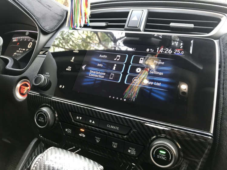 Honda CRV 2018 nâng cấp nhẹ âm thanh Honda CRV 2018 nâng cấp nhẹ âm thanh