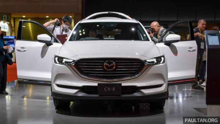 Mazda nâng cấp CX-8 2019 tại Nhật Bản;  động cơ xăng 2.5L tăng áp và hệ thống G-Vectoring Plus