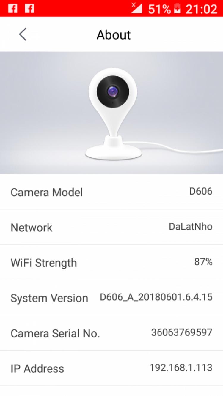 Camera wifi - thẻ nhớ 5 ngày tự xóa ! CÁc bác chỉ giúp em chỗ nào bán