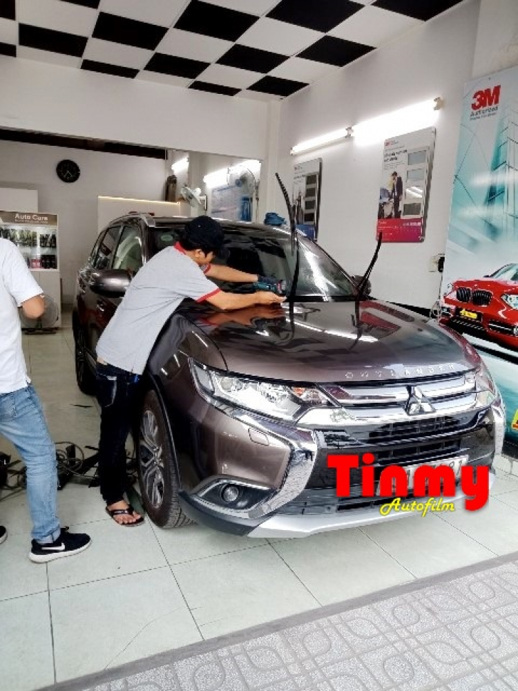 Dán phim cách nhiệt cho Mitsubishi Jolie - Em nóng phỏng tay luôn