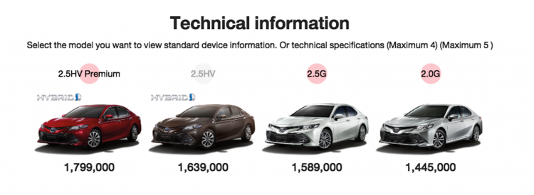 Ảnh thực tế Toyota Camry 2019 thế hệ mới vừa ra mắt tại Thái Lan; có phiên bản TRD