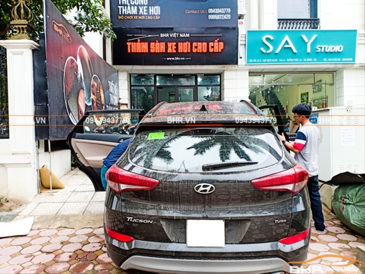 HYUNDAI TUCSON - THẢM SÀN CARBON SIÊU CHẤT