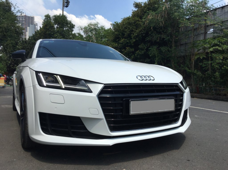 Audi TT TFSI màu trắng nguyên bản 2015 - xe nhà