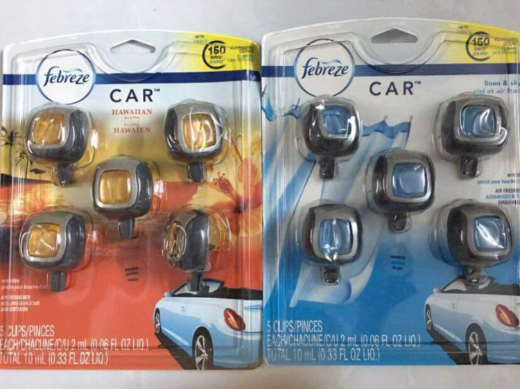 Nước hoa xe hơi Febreze Car (Mỹ)