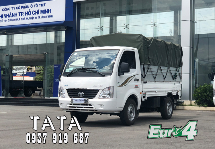 Bảng giá xe tải TATA Ấn Độ 500kg, 990kg, 1200kg