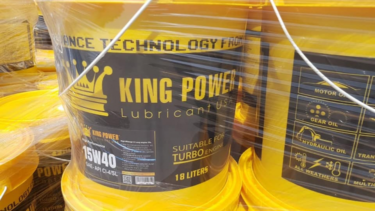 Dầu thuỷ lực 32 giá rẻ, nhớt 32 King Power nhập khẩu 100% từ UAE công nghệ Hoa Kỳ