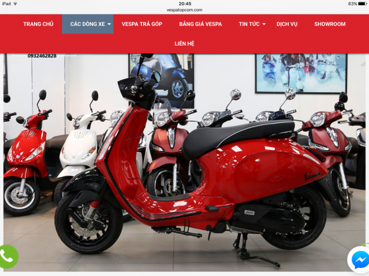 Hỏi dìa xe vespa? Hỏi dìa xe vespa?