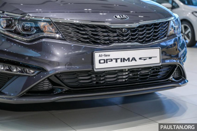 Kia Optima GT 2019 đã ra mắt tại Malaysia; giá từ 952 triệu đồng