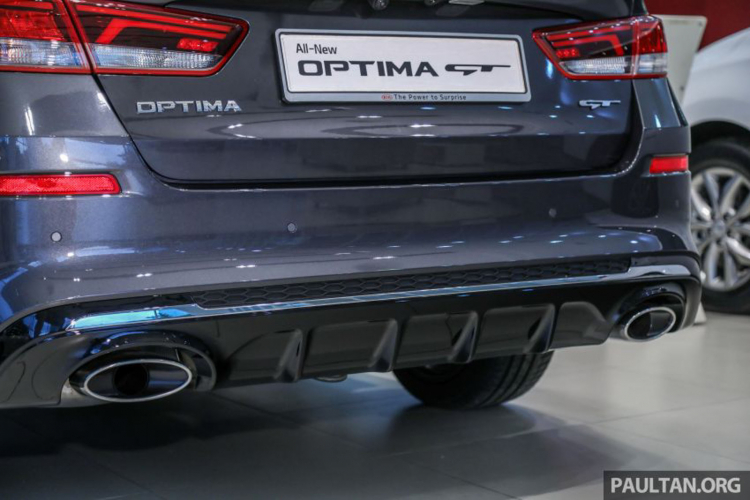 Kia Optima GT 2019 đã ra mắt tại Malaysia; giá từ 952 triệu đồng