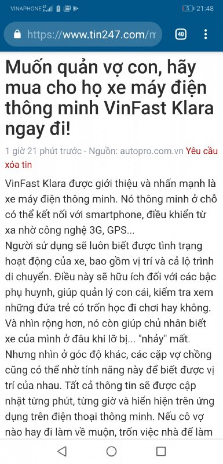 Sai lầm marketing chăng??? đây là nguyên nhân xe máy điện Vinfast sẽ ế???