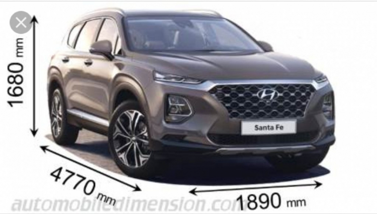 Lăn bánh Santafe 2019 mới full xăng 1.400.000K Đồng